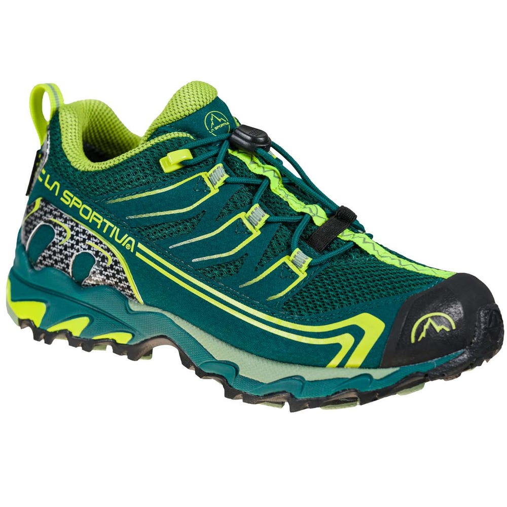 La Sportiva Falkon Low GTX Kids Trail Running Shoes - Green - AU-921845